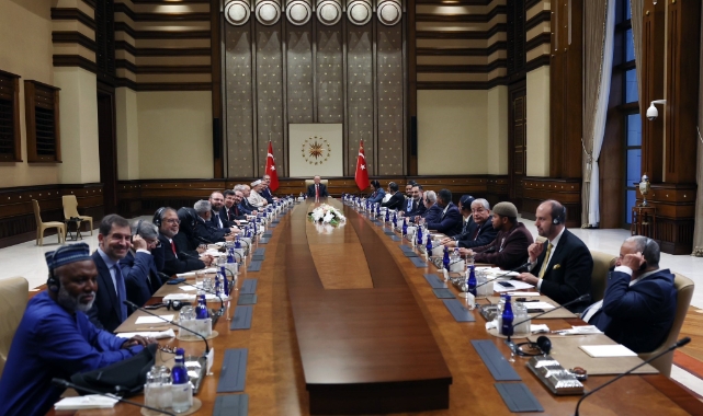 Erdoğan, Usame Cemal ve heyetini kabul etti