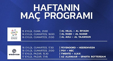 EXXEN'de hafta sonu maç heyecanı