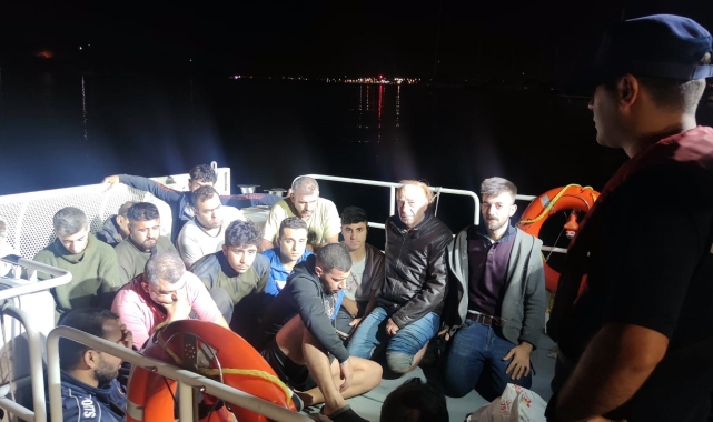 Fethiye’de 25 düzensiz göçmen yakalandı