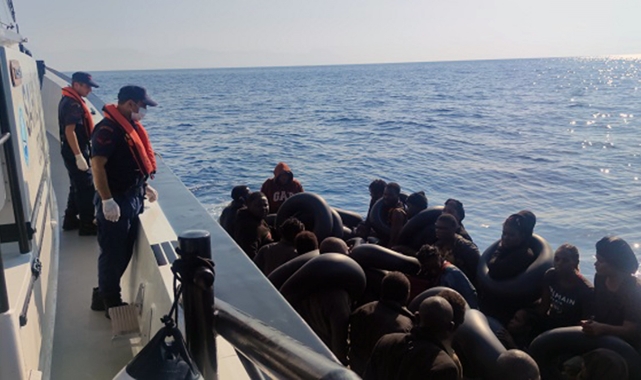 Fethiye’de 38 göçmen yakalandı