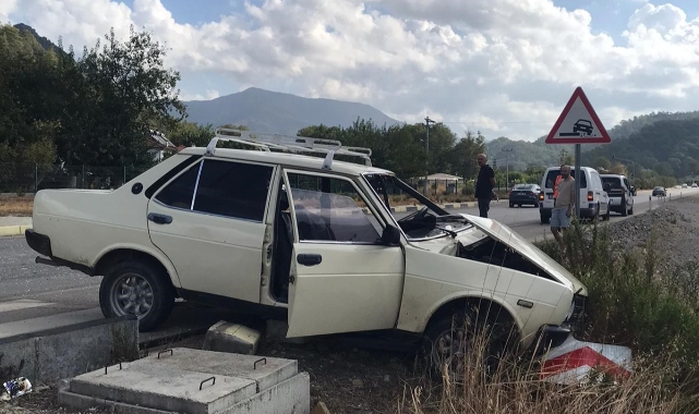Fethiye'de trafik kazası: 2 yaralı