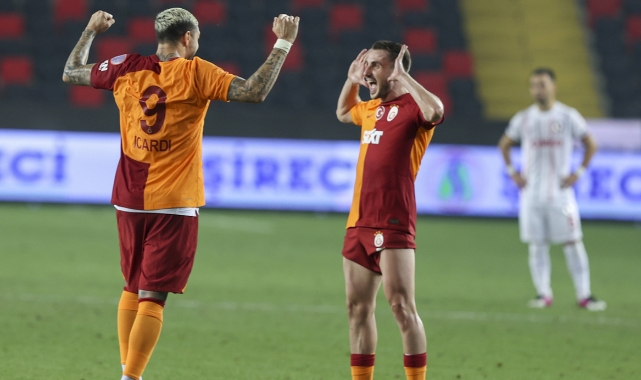 Galatasaray Gaziantep deplasmanında farklı kazandı