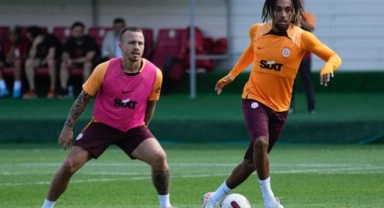 Galatasaray, maç hazırlıklarına devam ediyor