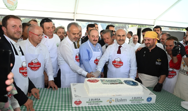 Gastronomi festivaline 3 günde 500 bin ziyaretçi