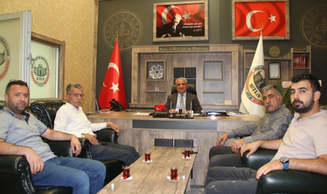 Gazetecilerden Müdür Gür’e ziyaret