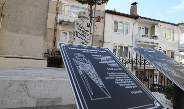 Gemlik'te şehitlik yenilendi