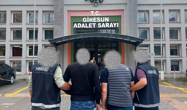 Giresun’da uyuşturucu operasyonu: 2 kişi tutuklandı