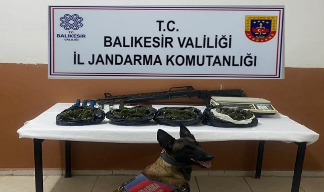 Gömeç'te 500 gram uyuşturucu ele geçirildi