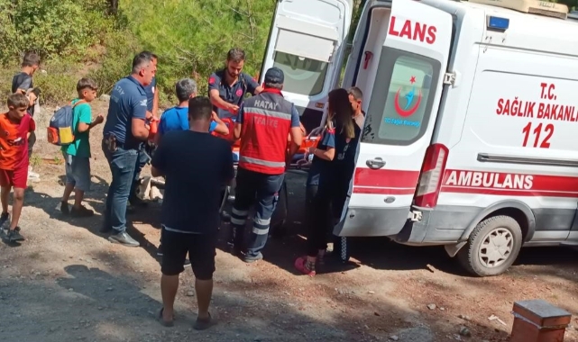 Hatay’da motosiklet kazası: 1 yaralı