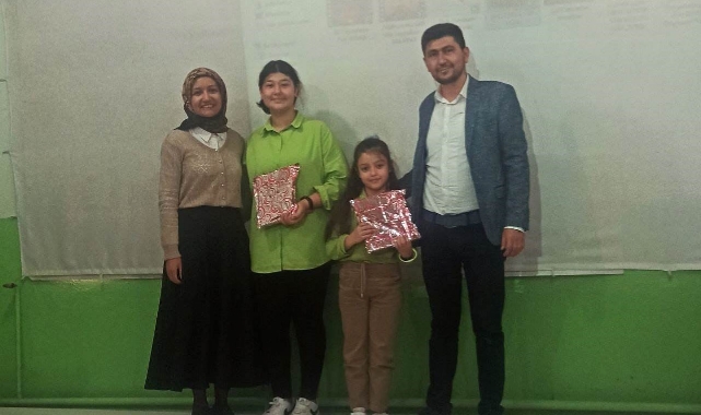 Hisarcık’ta köy okulunda Mevlidi Nebi programı