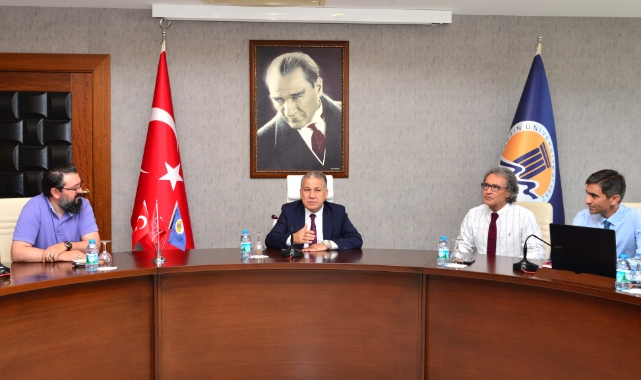 IBB Avusturya Delegasyonu üyeleri Mersin Üniversitesinde