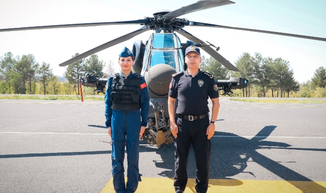 İlk kadın taarruz helikopter pilotu uçuşunu yaptı