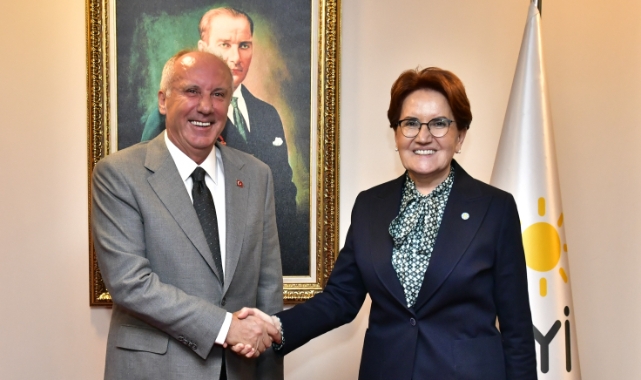 İnce, Meral Akşener ile görüştü