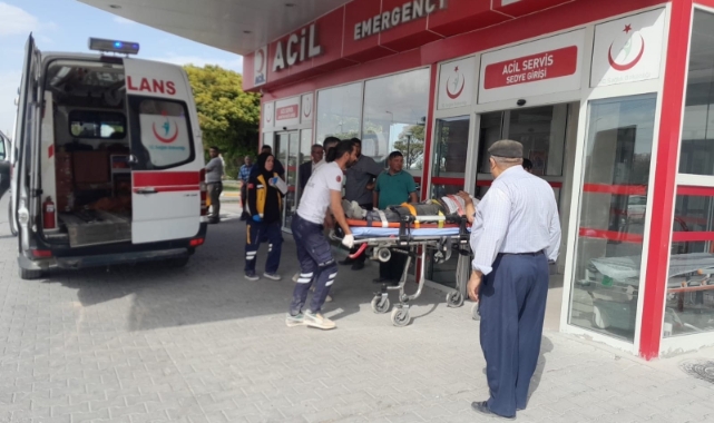 İnşaattan düşen işçi yaralandı
