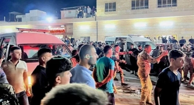 Irak'ta düğünde yangın çıktı!