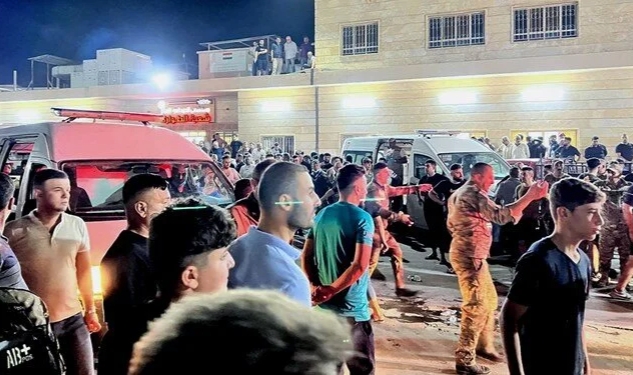 Irak'ta düğünde yangın çıktı!