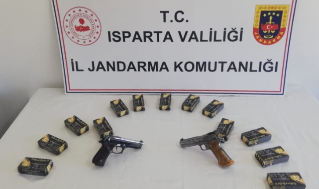 Isparta'da tabanca hırsızlığına 3 tutuklama