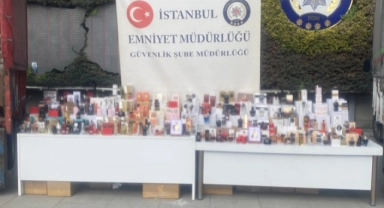 İstanbul'da 40 milyon liralık sahte parfüm operasyonu