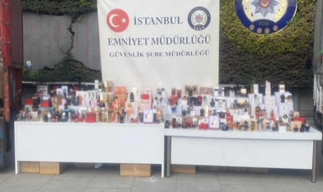 İstanbul'da 40 milyon liralık sahte parfüm operasyonu