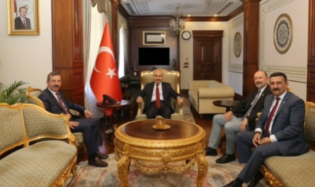 İYİ Partili Milletvekillerinden Vali Demirtaş'a ziyaret