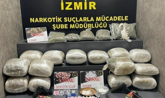 İzmir'de uyuşturucu operasyonu: 1 tutuklama