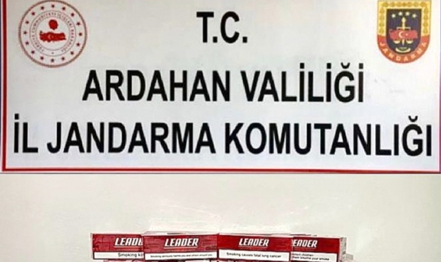 Kaçak sigara operasyonu; 4 gözaltı