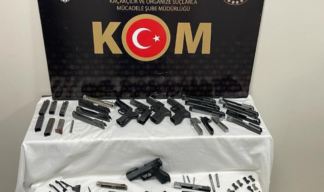 Kaçak silah imalathanesine baskın: 2 gözaltı