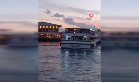 Kadıköy vapurunda kavga