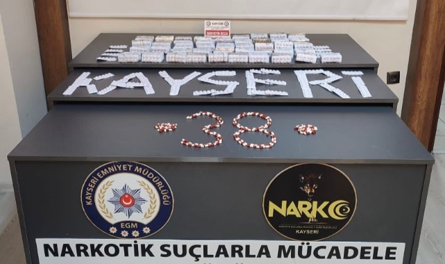 Kayseri’de uyuşturucu operasyonu: 9 gözaltı