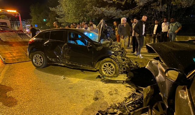 Kazaya giden itfaiye ekibi de kaza yaptı: 8 yaralı