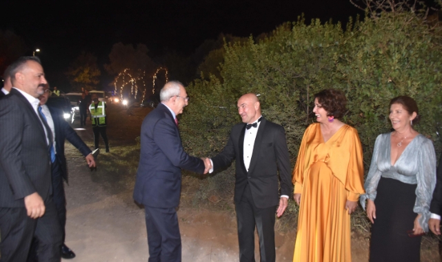 Kılıçdaroğlu, Tunç Soyer'in kızının düğününe katıldı