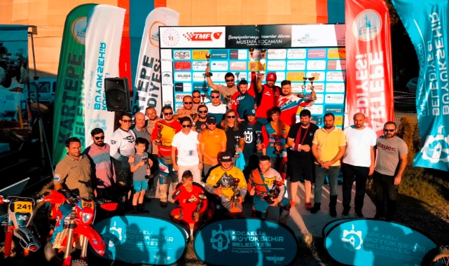 Kocaeli'de gerçekleşen enduro ve ATV şampiyonası nefes kesti