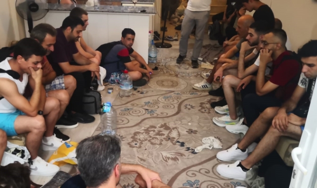 Marmaris’te bir evden 25 düzensiz göçmen çıktı