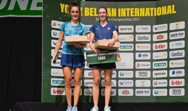 Milli badmintoncu Neslihan Yiğit Arın Belçika’da şampiyon