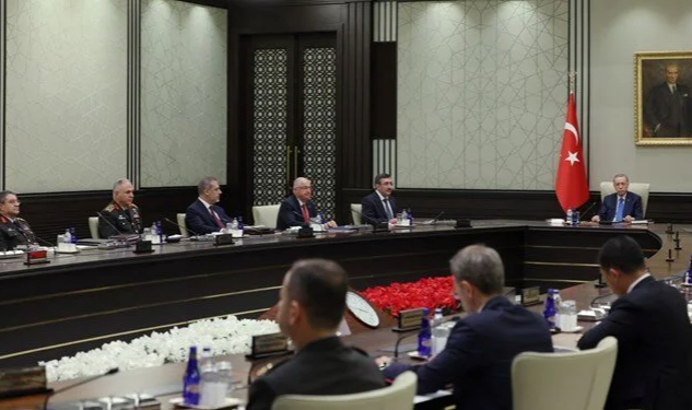 Milli Güvenlik Kurulu (MGK) toplantısı sona erdi