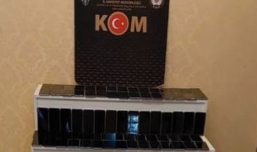 Milyon lira değerinde telefon ele geçirildi