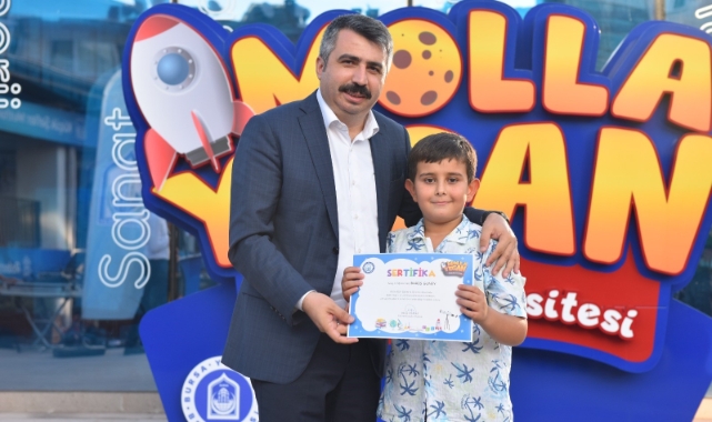Molla Yegan Çocuk Üniversitesi ilk mezunlarını verdi