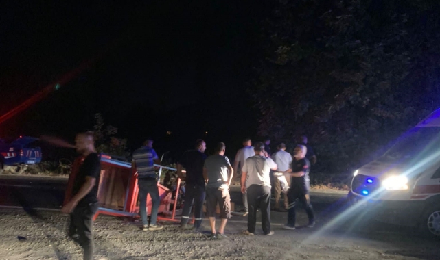 Motosiklet ile patpat çarpıştı: 2 yaralı