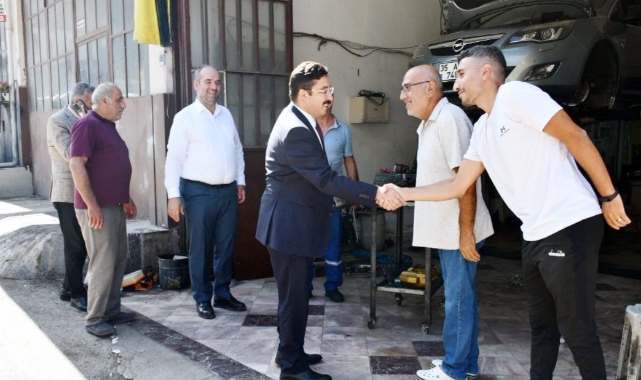 Mudanya Kaymakamı Terzi, esnafın ahilik haftasını kutladı