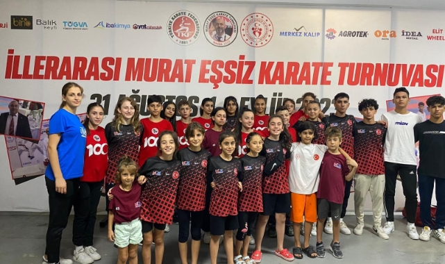 Murat Eşsiz Karate Turnuvası sona erdi