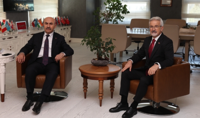 Nilüfer Belediye Başkanı Erdem, Vali Mahmut Demirtaş'ı ağırladı