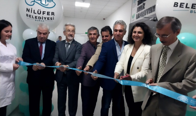 Nilüfer Tarımsal Analiz Laboratuvarı açıldı