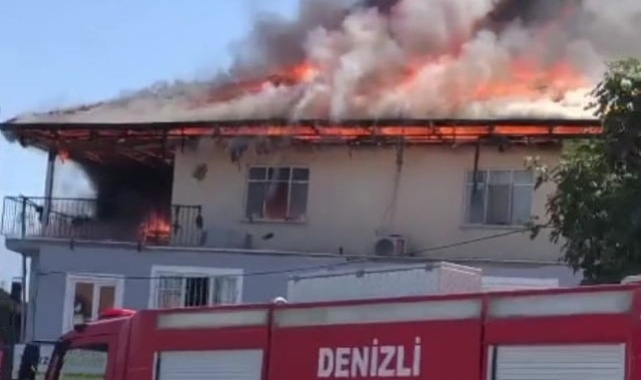 Ocakta unutulan yağ yangına neden oldu