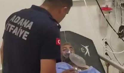 Önce hayatını kurtardı, sonra hastanede ziyaret etti