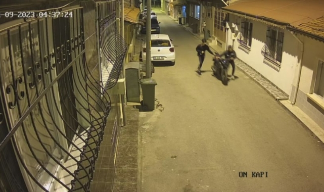 Önce keşif yaptılar, sonra motoru çaldılar