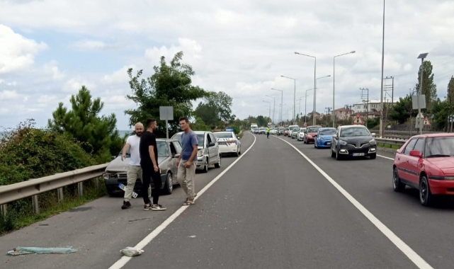 Ordu’da zincirleme trafik kazası: 4 yaralı