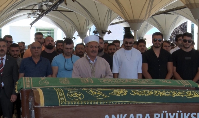 Otelde ölü bulunan antrenör Ankara'da son yolculuğuna uğurlandı