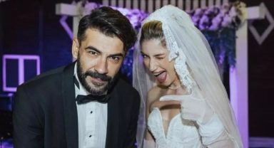 Oyuncu Rüzgar Aksoy ve Yasemin Sancaklı evlendi!