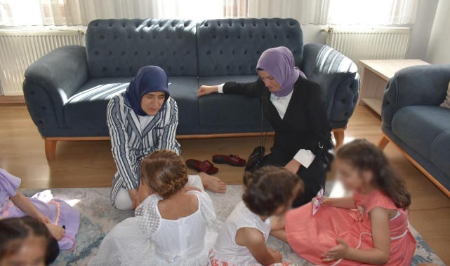 Özel çocuklara çok özel ziyaret
