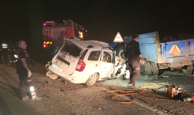 Paramparça olan otomobilde hayatını kaybetti